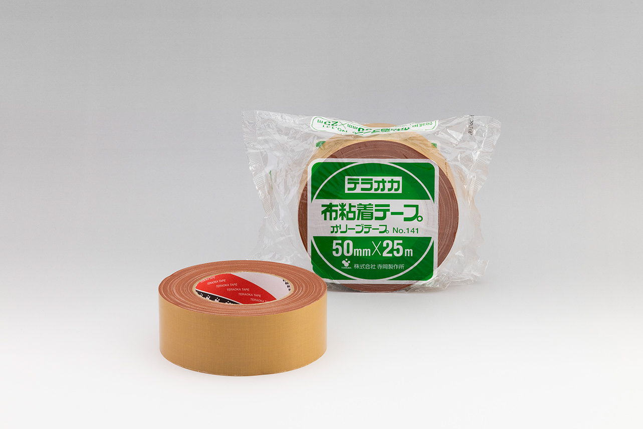 オリーブテープ-141 製品情報 寺岡製作所 (まとめ)オリーブテープ No.141 50mm×25m クリーム 30巻