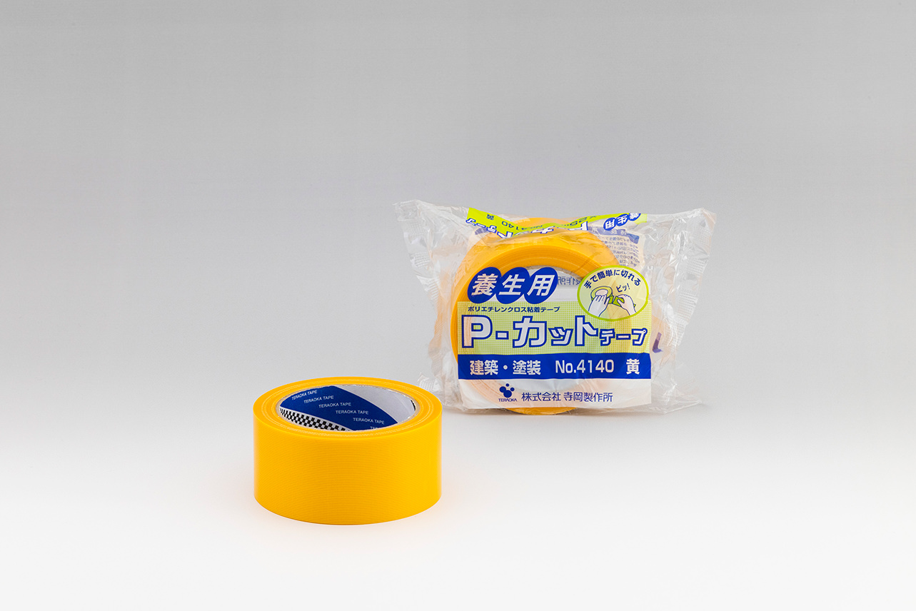 寺岡製作所 養生用 Ｐ−カットテープ No.4140 50mmｘ25m 透明 1ケース（30巻）価格『北海道・沖縄・離島は別途送料かかります』 Pーカットテープ（P-CUT™TAPE)-4140 | 製品情報 | 寺岡製作所